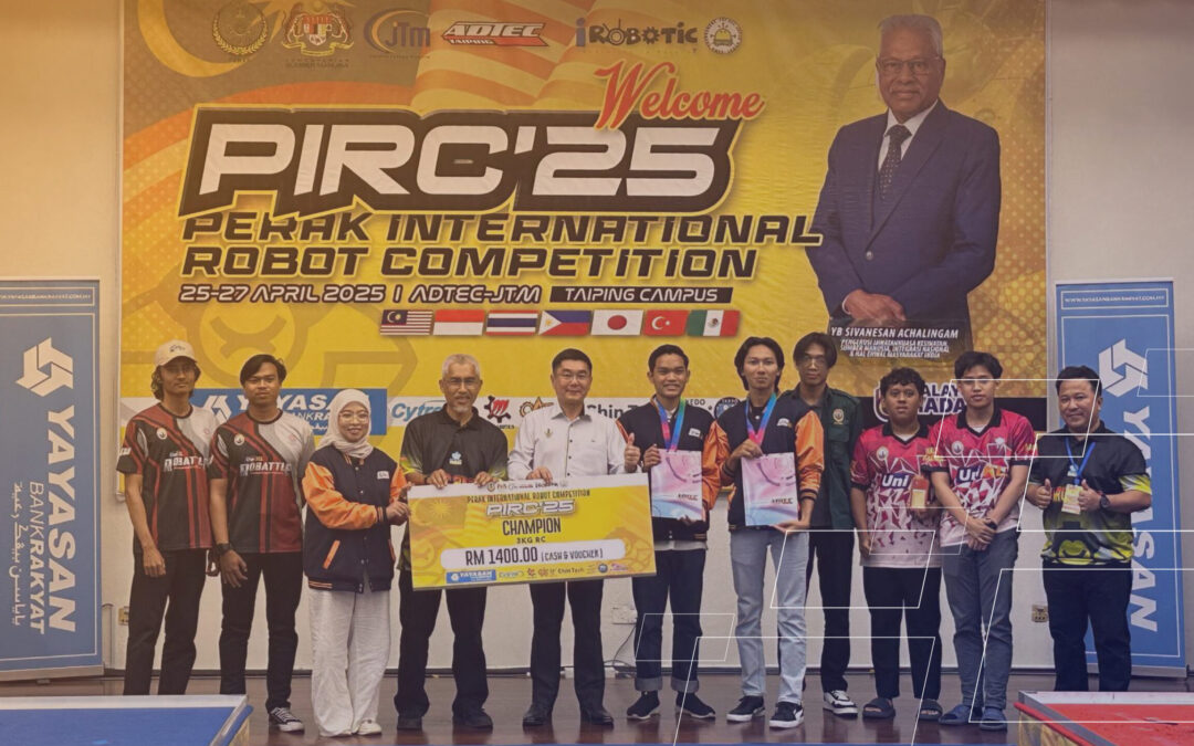 UniKL MFI Robotique Society wins RC Sumo 3kg